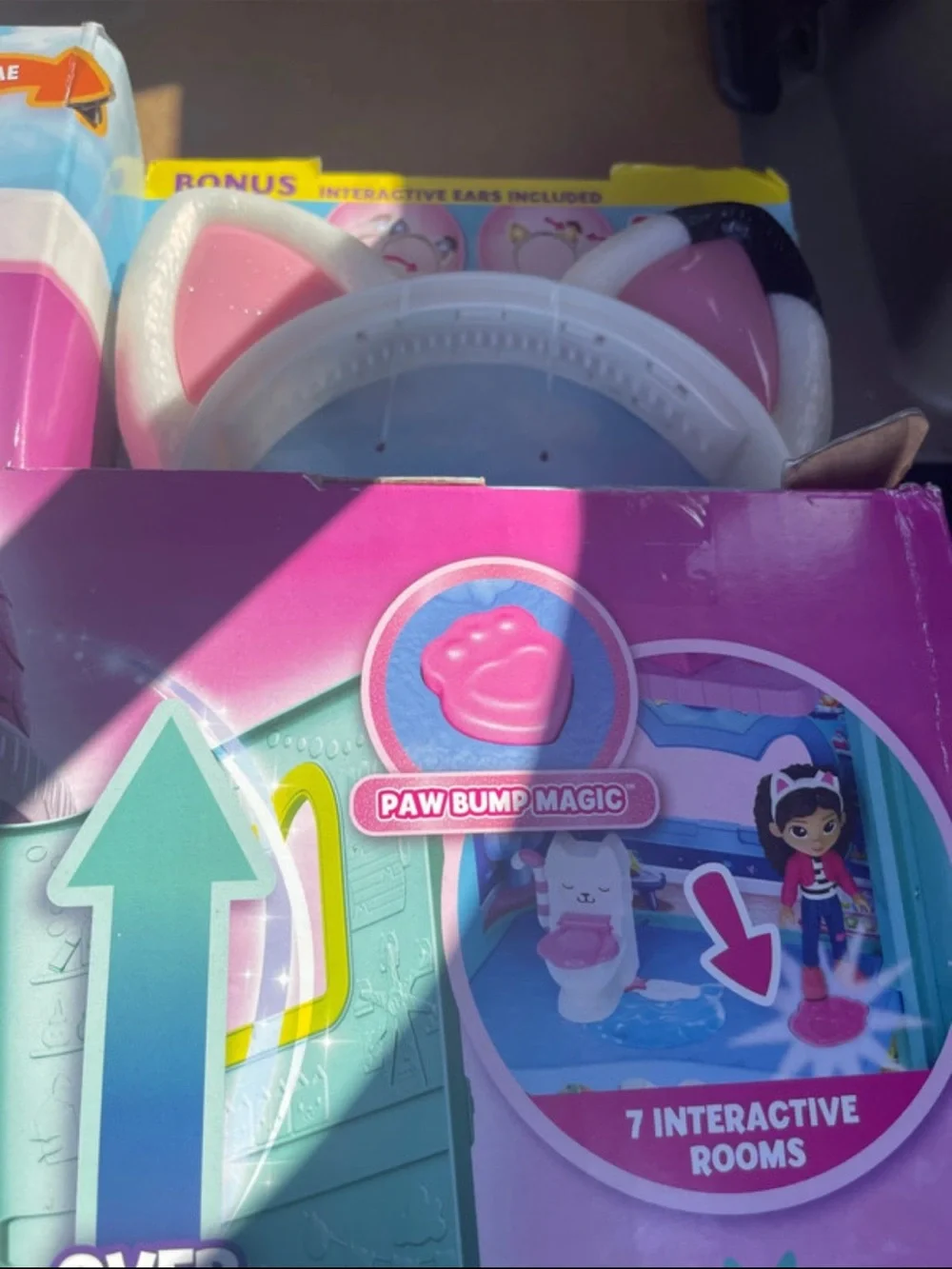 Gaby's Dollhouse Meow-mazing Interactive Dollhouse Playset - Pink & Teal